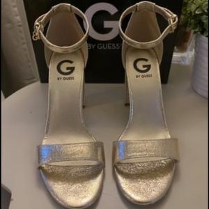 GUESS Gold Shoes